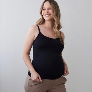Thyme Maternity Seamless Scoop Neck Nursing Cami Bundle XL